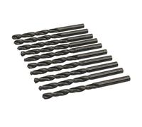 FORET METAL, MECHES CYLINDRIQUES A METAUX HSS LAMINES 10 x 6.5 mm