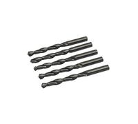 foret metal, meches cylindriques a metaux hss lamines 5 x 12 mm - Silverline G