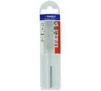 Foret métaux taillé meulé HSS -DIN338 -h8 -Pointe en croix Ø: 1.5 L: 40 TIVOLY - 11437740150