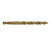Foret métaux TSP HSS Cobalt taillé meulé - queue hexagonale - Ø4,5 mm TIVOLY