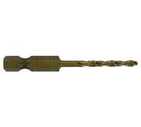 Foret métaux TSP HSS Cobalt taillé meulé - Queue hexagonale - Affûtage étagé - TIVOLY - 1145734