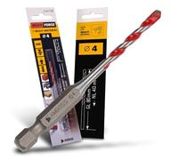 Foret multi-usages HM Ø 4,0 mm - Bois, tôle, plaques de plâtre, profilé métallique, carrelage, maçonnerie, etc. - Outils AMBOSS Multi Force Foret multifonction Multi-foret hexagonal pour perceuses