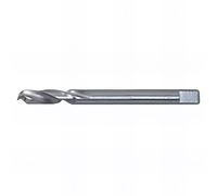 Foret pilote centreur pour trépan HSS - Acier - Ø 6.35 x 80 mm - 1 pièce - LEMAN - 800