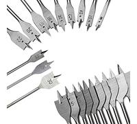 Foret Plat en Acier à Haute Teneur en Carbone 6-50mm - Ensemble de Forets à Bois Pour Travail du Bois - Outils Durables - 55mm