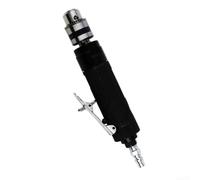 Foret pneumatique 3/8" 0,5-10 mm boîtier en métal meuleuse droite air comprimé 1800 tr/min pour métal perceuse à air réversible avec filtre pour atelier air comprimé pour perceuse 3/8" pour serrage