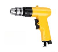 Foret pneumatique industriel 1,9 cm 20 000 tr/min variable réversible pour perçage du métal, du bois, réparation automobile, atelier, construction en alliage robuste (B)