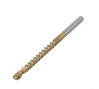 Foret pour bois 3-en-1 Multifonction Perçage Rainurage Foret(5mm) | 3-en-1 perce rainure , , pour idéal projets complexes, compatible perceuses standard