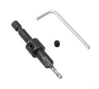 Foret pour bois Hexagonal 6.35mm Acier Alliage Perçage Foret(3.25×9.5mm) | Queue hexagonale 1/4", fixation sécurisée, changement rapide, pour idéal bricolage, menuisiers professionnels, atelier