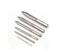 Foret professionnel de réparation pneus, clous en forme champignon, foret 3-12mm, écailles poisson, coupe triangulaire diamant, mèche tungstène 1 pièces