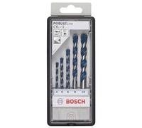 Jeu de forets pour béton 5 pièces tige cylindrique Bosch Accessories CYL-5 2608588165 1 set