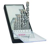 Forets à béton - BOSCH - CYL-3 - Set de 7 pièces - Carbure endurant - Double hélice en U