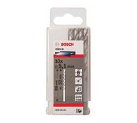 Bosch Forets à métaux HSS-G DIN 338 5,1 x 52 x 86 mm Lot de 10