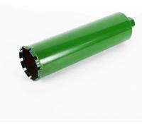 Forets à noyau Nass Diamant - Diamètres : 5,6 cm / 7,6 cm / 10 cm / 12,7 cm - Pour béton, briques, maçonnerie - Matériau : caoutchouc - Pièce de rechange pour outils manuels - Couleur : vert