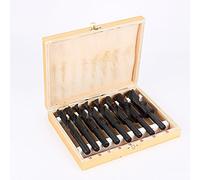 Forets à Queue Réduite, 8 Pièces Lot de 14-25mm HSS Forets HSS Twist en Acier au Carbone à Grande Vitesse