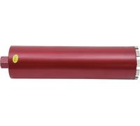 Forets diamantés pour carottage - Couronne de carottage 112 mm - Adaptée pour le carottage de briques, de blocs de béton, de granit et de maçonnerie - Rouge