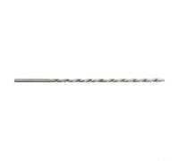 Forets extra longs en acier inoxydable de 200 mm pour le métal, le bois, l'aluminium, le cuivre - Tige ronde HSS - Double rainure - 2 à 10 mm (4,5 x 200 mm)