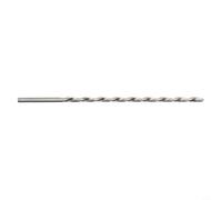 Forets hélicoïdaux HSS extra longs de 200 mm pour perceuse manuelle et presse adaptés pour l'acier, le cuivre, l'aluminium, le bois et les matériaux en PVC (5 x 200 mm)