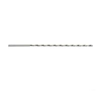 Forets hélicoïdaux HSS extra longs de 200 mm pour perceuse manuelle et presse adaptés pour l'acier, le cuivre, l'aluminium, le bois et les matériaux en PVC (3 x 200 mm)