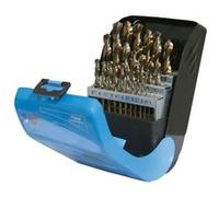 FORETS HSS M35 COBALT 5% de 1 à 13 mm COFFRET DE 25 FORETS
