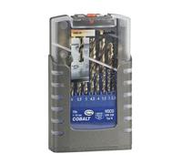 KWB Jeu de forets 248920 HSS‑Co pour métal 19 pièces 1–8 mm