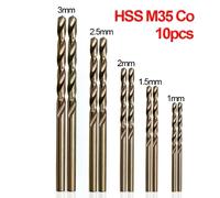 Forets métal cobalt HSS M35 - lot de 10