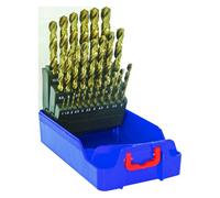 Forets métal HSS-E5 Cobalt 5 % Tivoly Technic Ø 1 à 13 mm - Coffret de 25 pièces