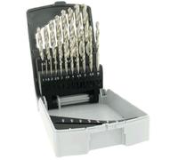 Tivoly Coffret 19 forets métaux HSS rectifiés – pointe en croix