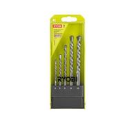 Forets - RYOBI - RAK05MD - Mèches à maçonnerie x 5 - Tranchant au carbure - Idéal sur la brique