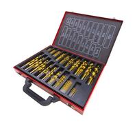 Forets TITANE HSS - de 1 à 10 mm en coffret 170 pièces D20384