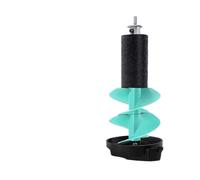 Foreuse à glace tarière 2 lames en acier diamètre rotatif de 6 pouces 30 Long for la pêche d'hiver(49CM)
