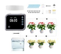 Forever Speed Kit Arrosage Automatique Interieur 350 Modes pour 15 Plantes en Pot, Système D'arrosage Automatique 2200 mAh Goutte à Goutte Rechargeable Système D'irrigation pour Interieur, Balcons