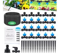 Forever Speed Système D& 39 irrigation Jardin 60PCS Irrigation Goutte à Goutte Kit [20M Tuyaux 60PCS Irrigation Kit