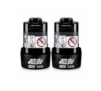 Forevercell Lot de 2 batteries de rechange 10,8 V 1,3 Ah compatibles avec Makita 10,8 V Li-ion