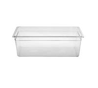 Forgast Conteneur en Polycarbonate | Format GN 1/3 | Dimensions 32,5x17,6x20 cm | Récipient gastronorme | pour plats chauds, salades | Facile à nettoyer | Lavable au lave-vaisselle