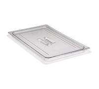 Forgast Couvercle en polycarbonate | Format GN 1/9 | Dimensions 17,6x10,8 cm | pour bacs GN, bacs gastronormes | pour réchaud, bain marie, saladette | Facile à nettoyer | Lavable au lave-vaisselle