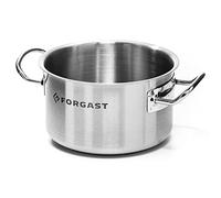 FORGAST Marmite Induction Inox 13L 32cm Faitout Professionnel