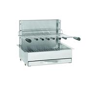 Forge Adour – Barbecue au charbon 961.56 inox encastrable 56 cm