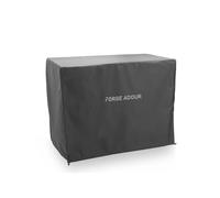 Forge Adour - Housse Chariot Plancha 60 cm Noir, Protection Imperméable Anti-UV, Cordon de Serrage, Compatible Chariot Premium et Origin 60 cm, Garantie 2 Ans