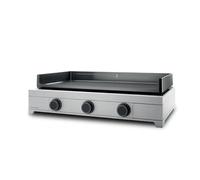 Plancha gaz FORGE ADOUR Modern 75 Inox 3 brûleurs à poser, 74.4x40.2 cm