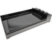 Forge Adour - Plancha Gaz Premium Acier 75 Ng Noir Gris 3 Brûleurs À Poser, 73.2x40.9 Cm