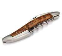 Forge de Laguiole Couteau sommelier - manche en thuya - tire-bouchon 3 fonctions