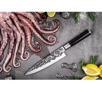 Couteau De Chef Forged Sebra 20,5 Cm Lame Acier 440c Manche Dalbergia