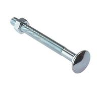 Forgefix Carriage boulon et écrou ZP M8 x 200 Sac 10
