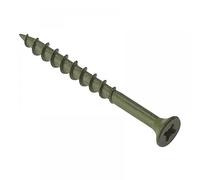 Forgefix DS4555 Vis à bois Pozidriv Traitement vert anticorrosion