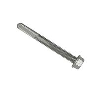 Forgefix ForTFH55100H TechFast Lot de 100 vis de toiture - Tôle à acier - Fixations de boîte - Pointe n°5 5,5 x 100 mm