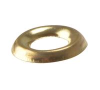 Forgefix Rondelles de vis en laiton massif poli n° 8 Sachet de 200