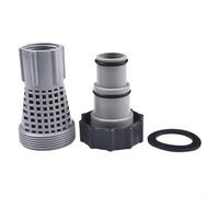ForIntex 25007 Adaptateur de pompe à sable, améliore la connexion avec les pompes de filtration de piscine 45206, 58254, 4K8001 pour un meilleur débit