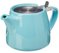 Forlife FST-400-TUR Théière Stump 400 ml, turquoise, céramique