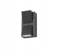 Forlight Applique Extérieure Ip54 Loyd Double Emission Led 4.1W 3000K Noir 155Lm