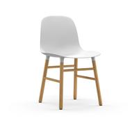 Normann Copenhagen – Chaise Form – Structure en chêne – Blanc